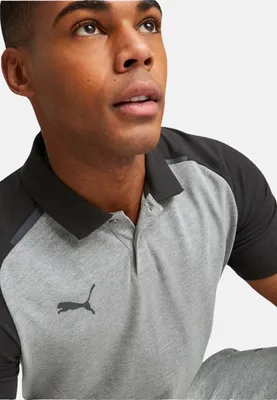 Produktbild von Puma Casuals Poloshirt für Herren, Größe:L, Farbe:Grau