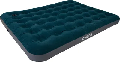 Produktbild von Avenli Luftmatratze Camping CloudCoil grün mit eingebauter Fußpumpe 203x152x22cm