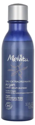 Produktbild von Melvita Organic Argan Extraordinary Water, Gesichtslotion, Unisex, 100 ml, Jeder Hauttyp, Feuchtigkeitsspendend, Anheben, Glättend, Flasche