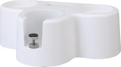 Produktbild von Kaffee Stamping Station Organizer Einstellbare Höhe Kaffeefilter Halter für 51mm 53mm 58mm Portafilter Kaffee Tamper Distributor Puck Screen Weiß