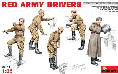 Image de MiniArt Conducteurs de l'Armée rouge  1:35 35144