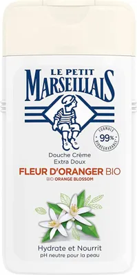 Produktbild von Le Petit Marseillais Duschgel Orangenblüten 3x250ml - Erfrischende Pflege