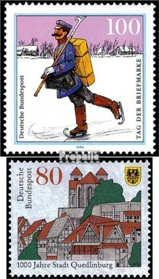 Produktbild von Briefmarken BRD (BR.Deutschland) 1994 Mi 1764,1765 (kompl.Ausgaben) gestempelt Tag der Briefmarke