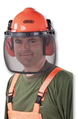 Produktbild von Oregon Forsthelm / Schutzhelm mit Visier und Gehörschutz Yukon Orange