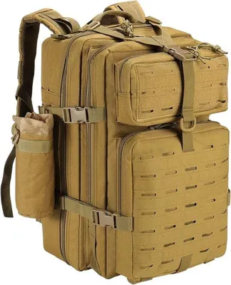 Produktbild von Trekkingrucksack - 45 Liter - Militärrucksack für Outdoor-Aktivitäten, Wandern, Camping und Jagd
