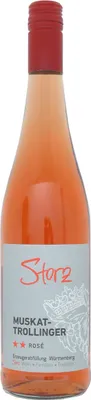 Produktbild von Storz Muskat-Trollinger Rose halbtrocken 750ml