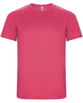 Image de Roly Eco CA0427 | MenŽs Imola T-Shirt fonctionnel - 50% polyester recyclé - Couleur : Fluor Pink 228 - Taille : XL