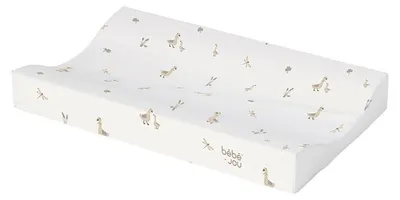 Produktbild von ZEWI bébé-jou Wickelkissen Sweet Butterfly 72 x 44 cm, Geschwungen, Polyvinylchlorid (PVC), Polyurethan (PU), Beige, Braun, Weiß