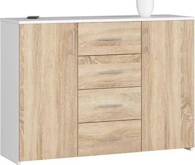 Produktbild von Akord Sideboard Stauraummöbel Funktional Und Robust 110X35X80 Cm