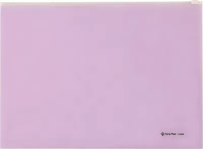 Produktbild von Dokumentenhülle A4 mit Reißverschluß pastellviolett