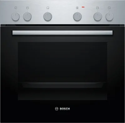 Produktbild von Bosch Serie 2, Einbau-Herd, 60 x 60 cm, Edelstahl HEF010BR1