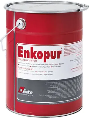 Produktbild von Enke Enkopur 11619SG Flüssigharz 4kg Silbergrau