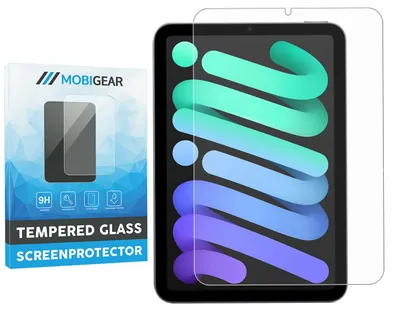 Produktbild von Mobigear iPad Mini 7 (2024) Schutzglas – Gehärtetes Glas für den Displayschutz – Kompatibel mit Hüllen