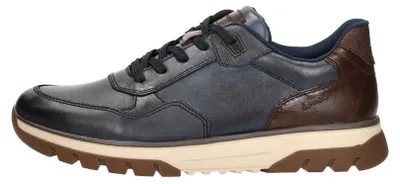 Image de Baskets à lacets Rieker, modèle bas, couleur bleu, taille 46