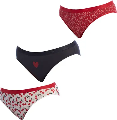 Immagine prodotto di DIM Slip 3 pezzi in cotone elasticizzato D4C17 per donna