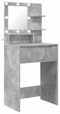Produktbild von vidaXL Schlafzimmer-Frisiertische Betongrau 80 x 39,6 x 135 cm