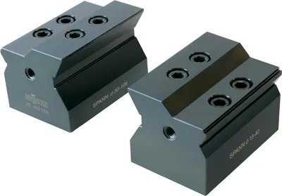 Produktbild von Röhm Doppel-Prismenbacke, umkehrbar, mit Feinstufe, Größe 125 - 169756
