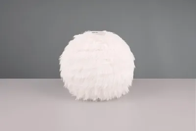 Obrázek produktu pro Nástolní lampa FURRY 1XE14, syntetická, bílá