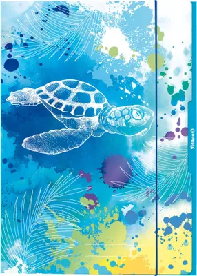 Produktbild von PELIKAN 277044 Sammelmappe Schildkröte - A3, mit Hochglanzeffekt