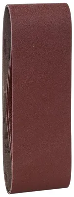 Produktbild von Schleifband-Set für Bandschleifer, rote Qualität K=100, 60 x 400 mm, 3-tlg.