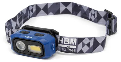 Immagine prodotto di Torcia lampada frontale con batteria a LED 480 lumen Hbm