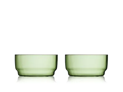 Obrázok produktu pre Lyngby Glas 32370, Dezertná miska, Kolo, Sklo, Zelená, 2 osôb, -20 °C