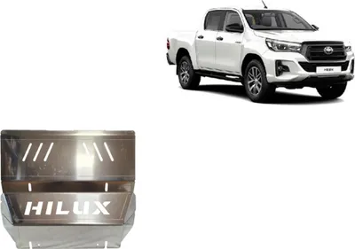 Immagine prodotto di Protezione antincastro in acciaio per radiatore in alluminio per Toyota Hilux Invincible