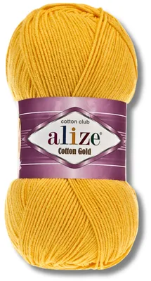 Zdjęcie produktu dla Alize 1x 100 g wełna Bawełna Gold, jednolita, szydełkowanie, dzierganie (216)