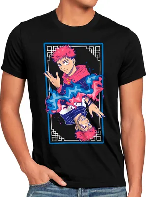 Produktbild von BaumwolleCloud Curse King Herren T-Shirt  anime japan manga