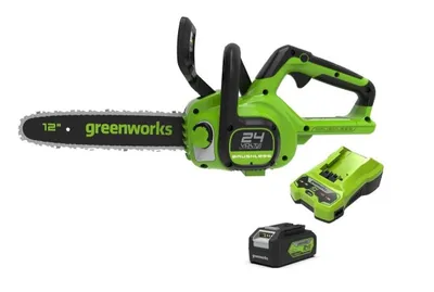 Obrázok produktu pre 24V 4Ah 30 cm motorová píla Greenworks GD24CS30K4 - 2007007UB