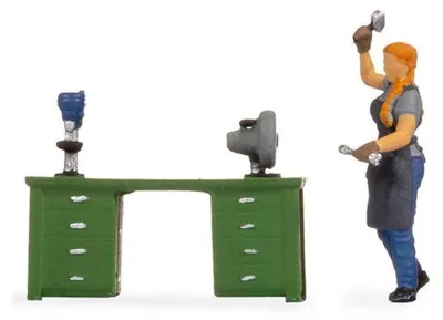 Immagine prodotto di Noch 16515 Tiny-Scenes "Al lavoro", figure H0 (1:87)