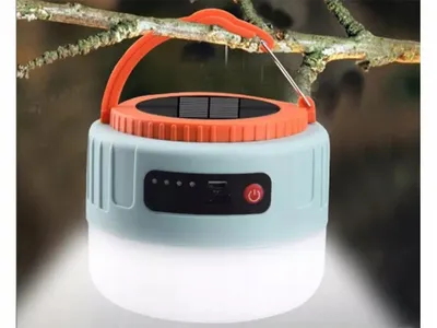 Produktbild von Verk 01800 Solární turistická LED lampa USB