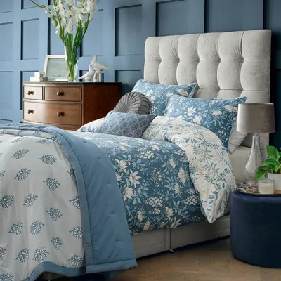 Produktbild von Laura Ashley Bettwäsche Parterre Blumen 3-Teilig 200x200cm