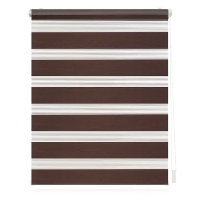 Produktbild von Lichtblick Duo Rollo Klemmfix, ohne Bohren Dunkelbraun, 90 cm, 90 cm x 150 cm (B x L) KDR.090.150.18