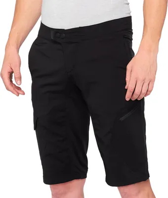 Immagine prodotto di 100% Pantaloncini da ciclismo da uomo Ridecamp , Nero, 34