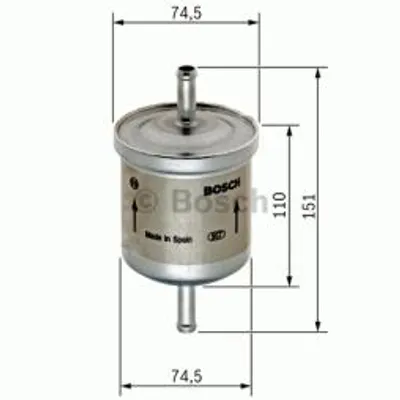 Produktbild von Bosch Kraftstofffilter  0 450 905 275