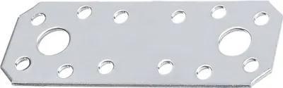 Produktbild von GAH Alberts Flachverbinder gerade 96x35x2mm mit CE-Nein Edelstahl