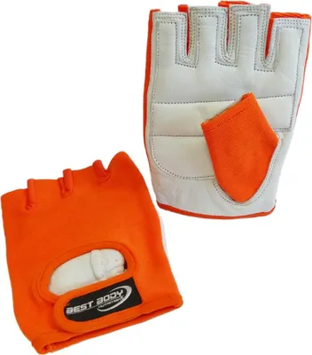 Produktbild von Best Body Nutrition - Handschuhe Power - orange - Paar, 1 x Paar, Größe: L