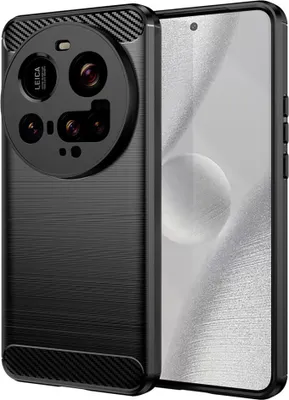 Obrázok produktu pre Techsuit Carbon Silicone puzdro pre Xiaomi 15 Ultra – čierne