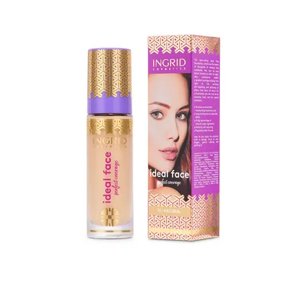 Zdjęcie produktu dla INGRID Cosmetics IDEAL FACE, Krem, Krem przeciwzmarszczkowy, Elastyczność, Matujący, Nawilżający, Wygładzający, 30 ml, E