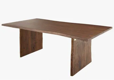 Immagine prodotto di MASSIVMOEBEL24 | tavolo da pranzo in legno di Acacia 200x100x76 marrone laccato PURE ACACIA #215