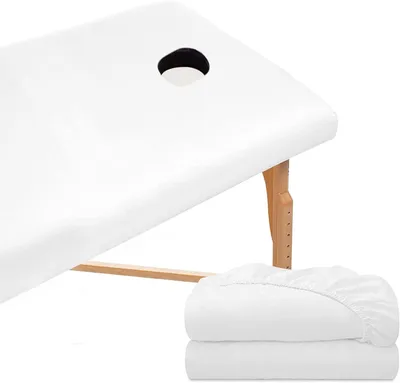Produktbild von Massagestuhlbezug 70 x 190 cm, 2 Stück, wasserdicht, Polyester, für Massageliege