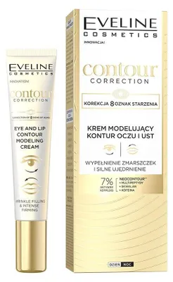 Obrázok produktu pre Eveline Cosmetics Contour Correction – očný krém, hydratácia, vyhladenie
