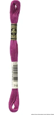 Produktbild von DMC Stickgarn Mouline Special 117MC -718, 6-fädig, 8m