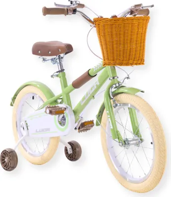 Produktbild von Buxibo - Kinderfahrrad für Jungen - Luca - 16 Zoll - Grün
