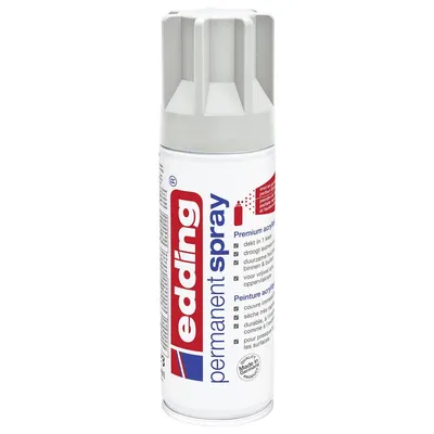 Immagine prodotto di Edding 5200 | Vernice acrilica premium spray permanente grigio chiaro opaco