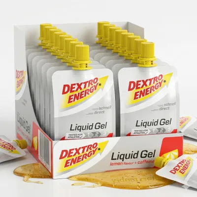 Produktbild von Dextro Energy Liquid Gel - verschiedene Sorten - 18er Packung - Grapefruit