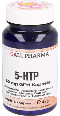 Produktbild von GALL PHARMA 5-HTP 50 mg GPH Kapseln, 60 St. Kapseln