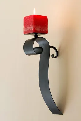 Obrázek produktu pro Nástěnný svícen Rocca 31 cm kovový nástěnný svícen Antický svícen
