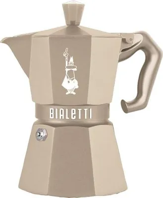 Image de Cafetière italienne 3 tasses sable - Bialetti - 0009077 -